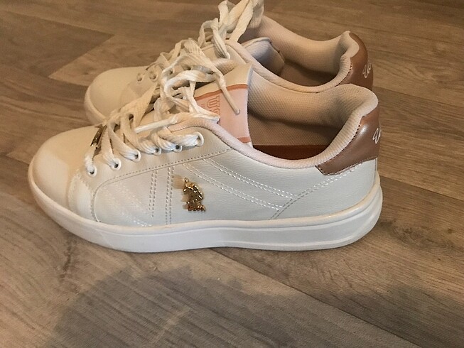 U.S Polo Assn. Beyaz kadın sneakers