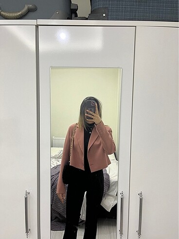 CROP BLAZER