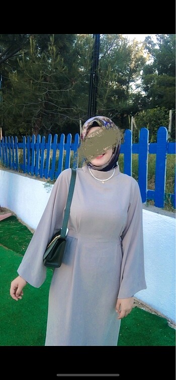 Belden bağlamalı elbise - Görsel 2