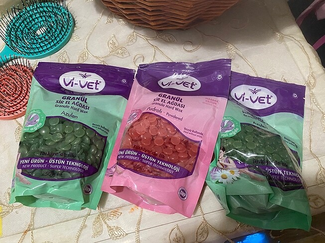 Vivet 3 paket granül boncuk ağda #vivet