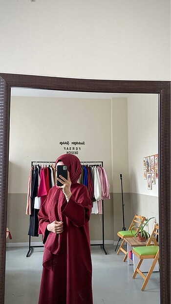 36 Beden bordo Renk Bordo elbise