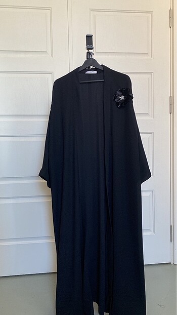 38 Beden siyah Renk Siyah kimono abaya