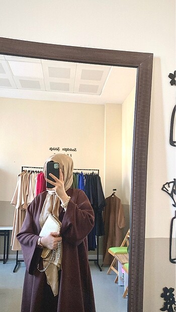 Armine Kahverengi Çan elbise