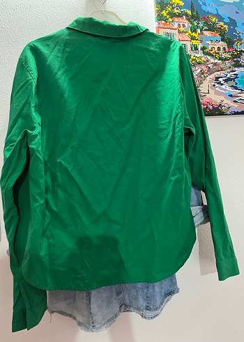 Kot gömlek ve yeşil gömlek ikili - Görsel 5