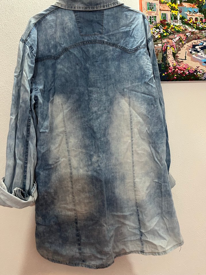 Kot gömlek ve yeşil gömlek ikili - Görsel 3