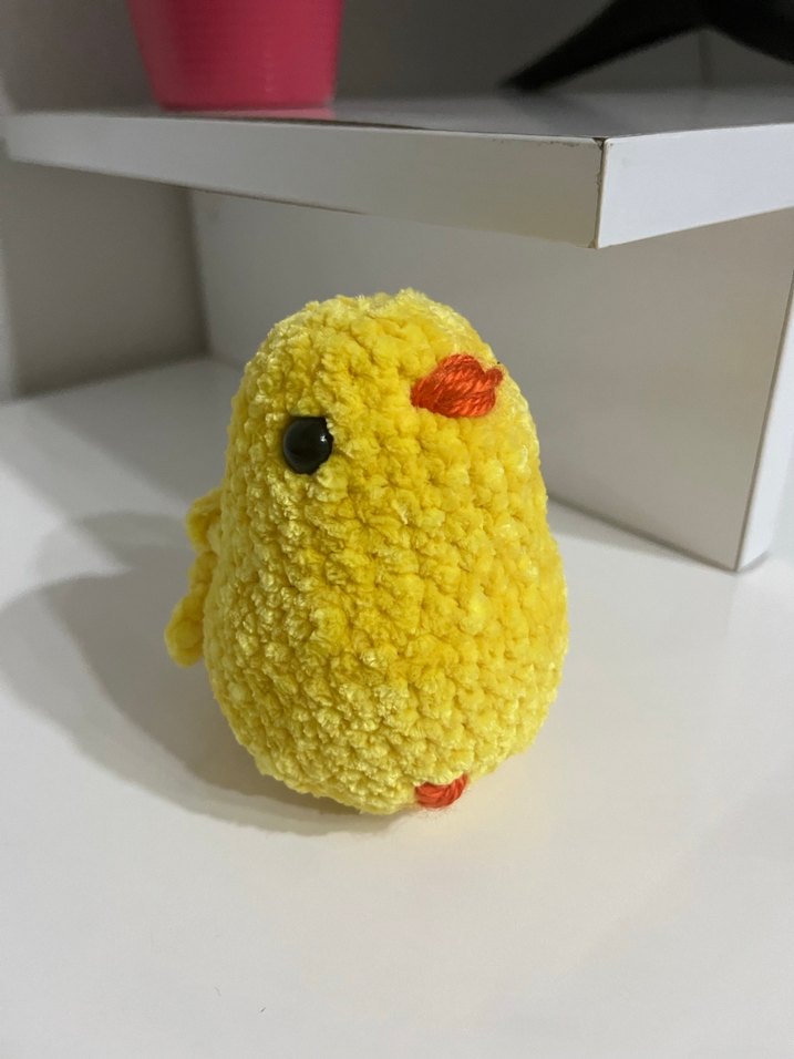 Örgü Peluş Kuş Oyuncakları amigrumi - Görsel 4