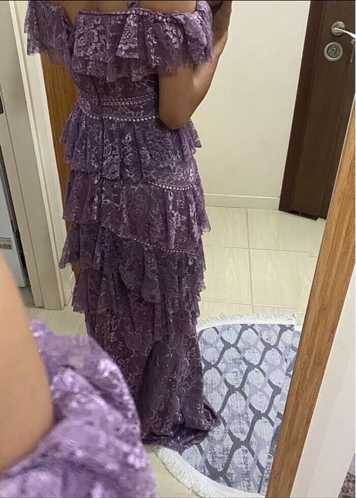 Lila abiye - Görsel 5