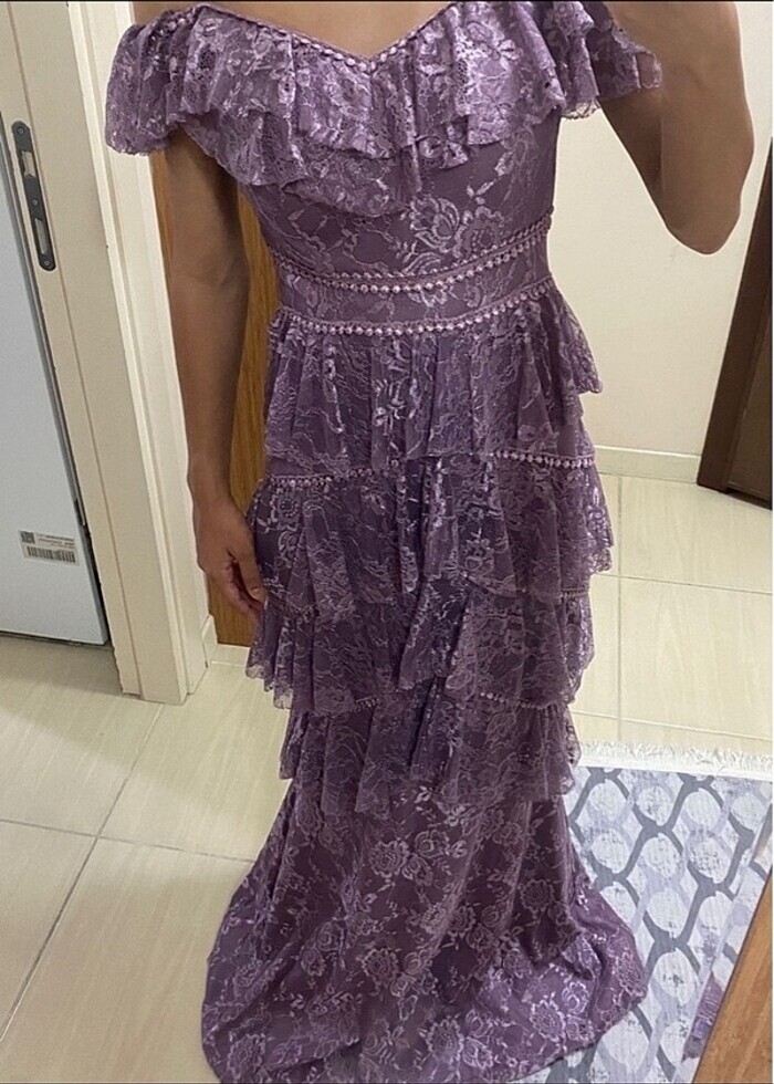 Lila abiye - Görsel 4