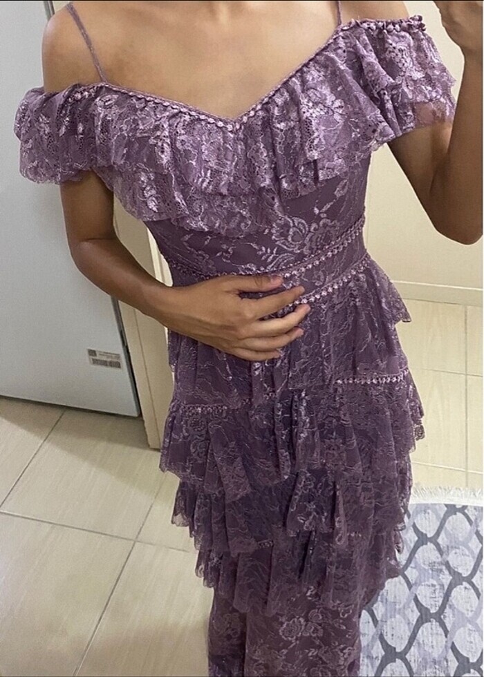 Lila abiye - Görsel 3