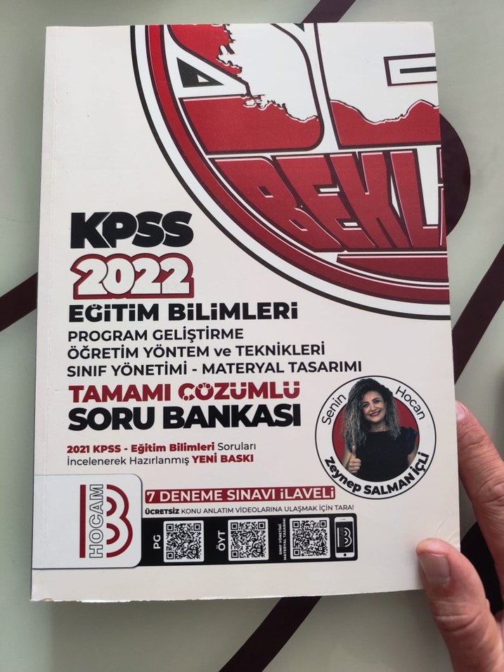 KPSS 2022 Eğitim Bilimleri Soru Bankaları - Görsel 4