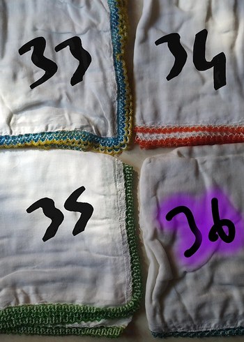 Kenarlı Beyaz Kadın Eşarp - Görsel 10