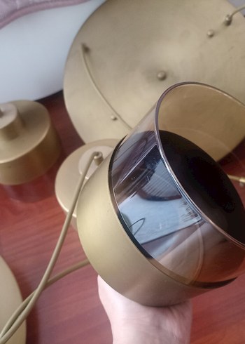 Bej Üçlü Sarkıt Avize - Görsel 10