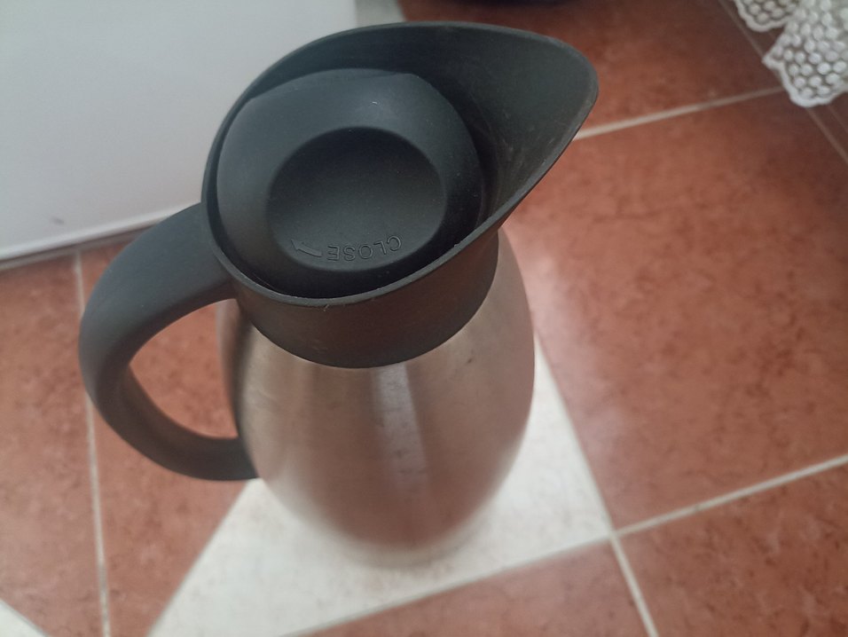 Gri Termos Çaydanlık - Görsel 4