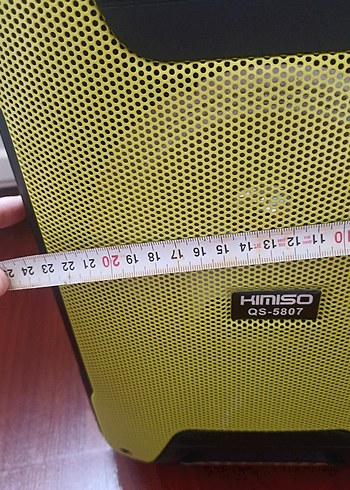 Sarı Renkli Bluetooth Hoparlör - Görsel 3