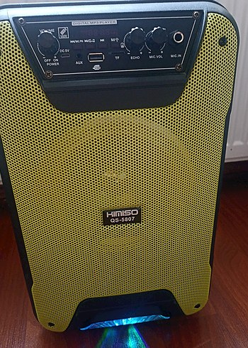 Sarı Renkli Bluetooth Hoparlör - Görsel 8