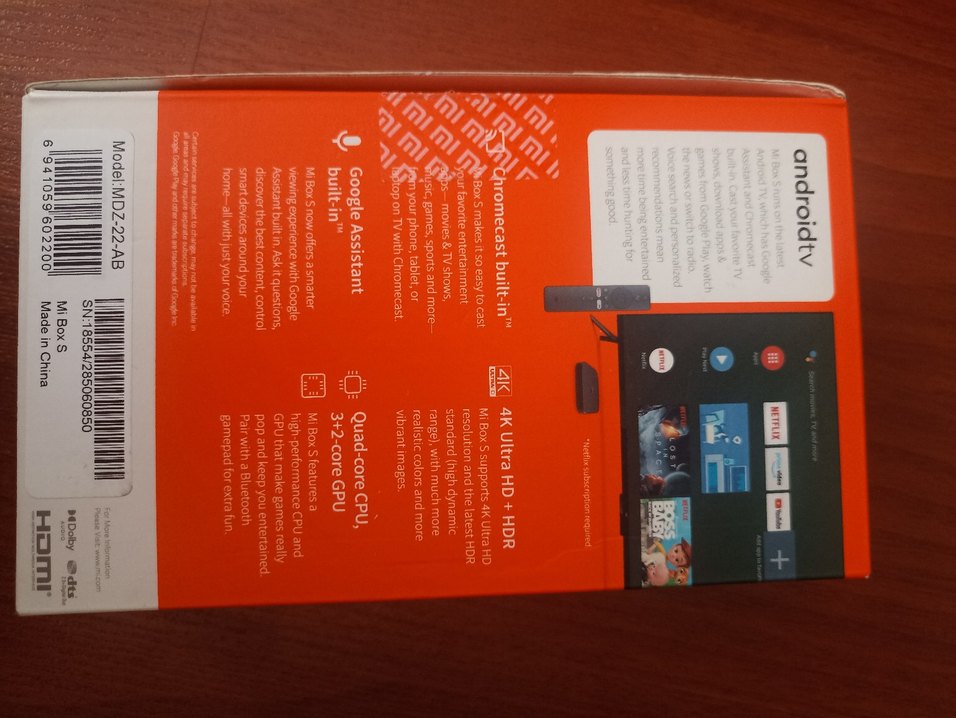 Mi Box S 4K Ultra HD Medya Oynatıcı - Görsel 2