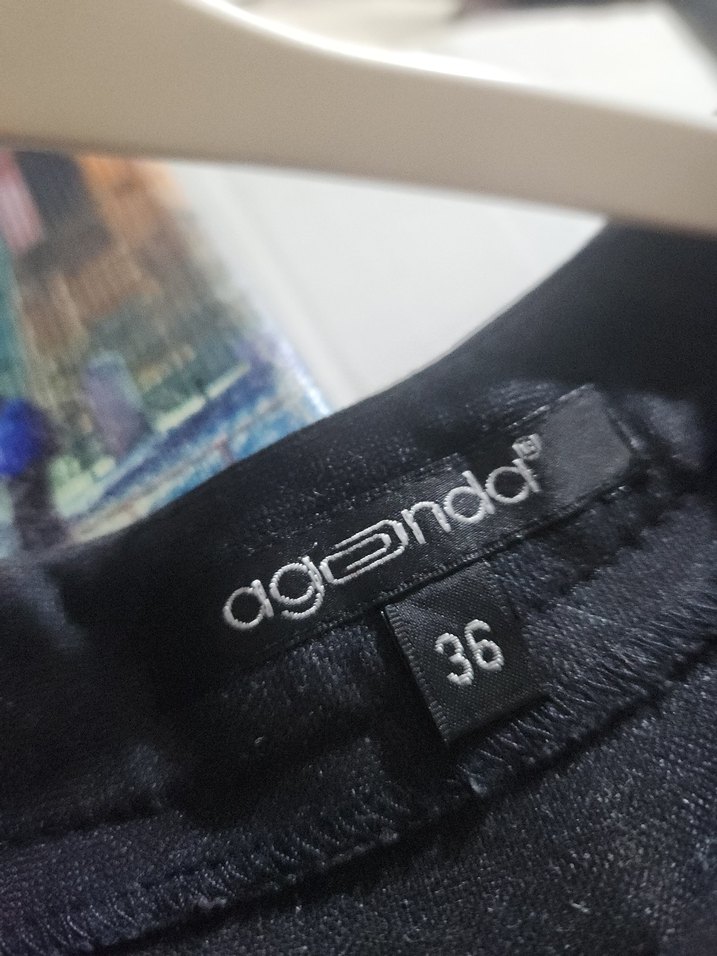 Kemerli Lacivert Midi Ofis Elbisesi - Görsel 4