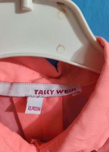 Düğmeli Pembe Nakışlı Kolsuz Gömlek - Görsel 3