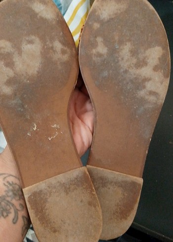 40 Beden Zara Kahverengi Bohem Kadın Dolgu Topuklu Sandalet