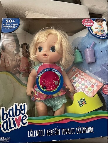 Baby alive tuvalet eğiminde