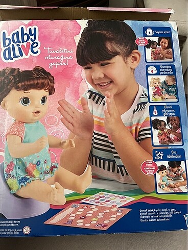 Diğer Baby alive tuvalet eğiminde
