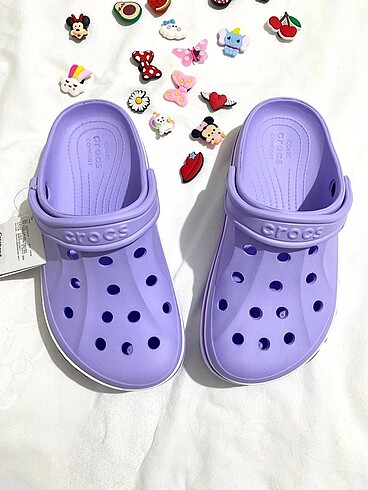 37 Beden mor Renk Crocs Terlik Lila ????