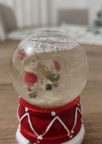 Beden ışıklık Noel Baba Kar Küresi