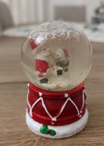 ışıklık Noel Baba Kar Küresi