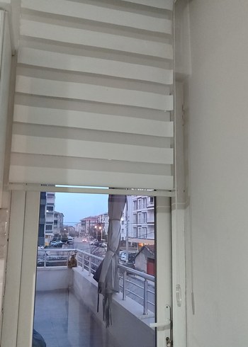 balkon kapısı zebra perde - Görsel 3