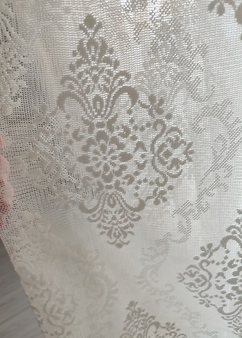 iki adet desenli Tül Perde - Görsel 8