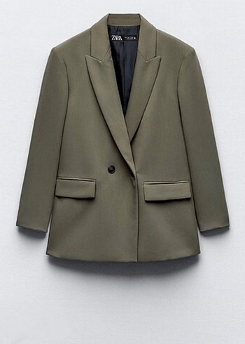 zara haki Blazer Ceket