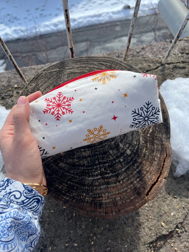 Kar temalı kalemlik - Görsel 3