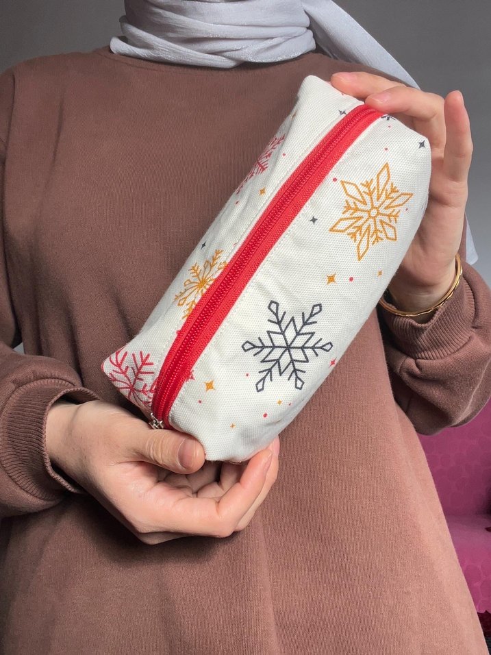 Kar temalı kalemlik - Görsel 4