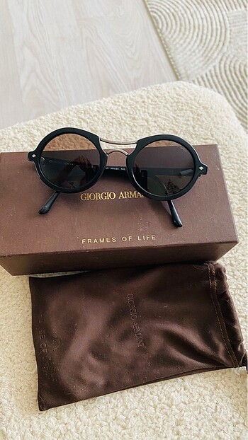 Giorgio armani orjinal unisex sorunsuz gözlük
