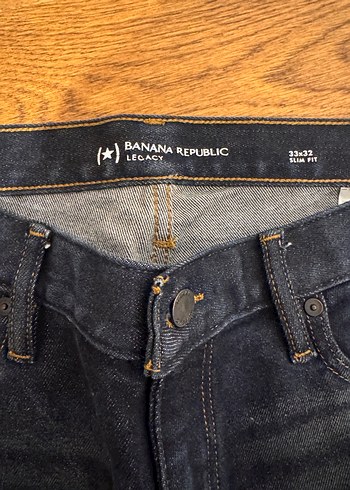 Erkek Lacivert Regular Fit Denim Pantolon - Görsel 2