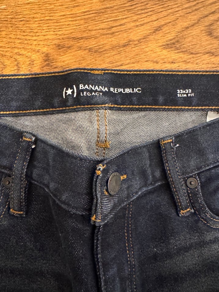 Erkek Lacivert Regular Fit Denim Pantolon - Görsel 2