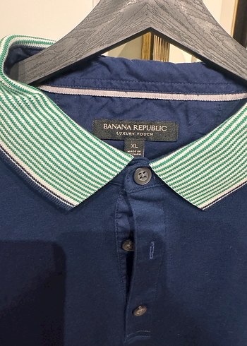 Düğmeli Lacivert Erkek Polo Tişört - Görsel 2