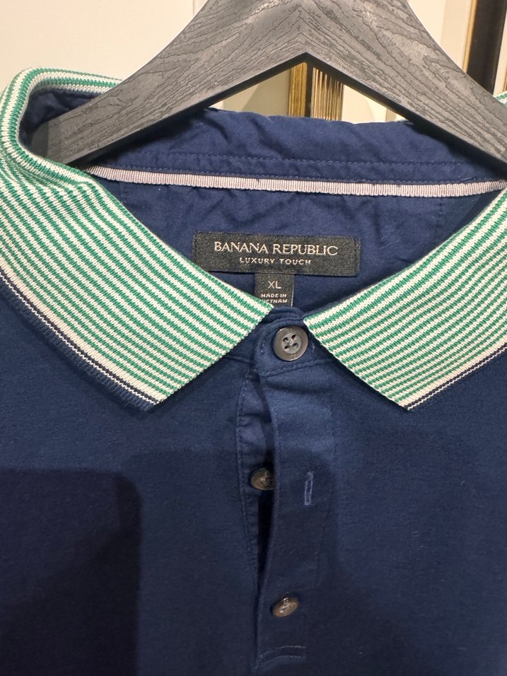 Düğmeli Lacivert Erkek Polo Tişört - Görsel 2