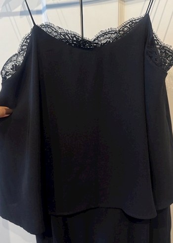 Krep kumaş zara tulum - Görsel 2