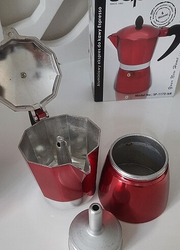 Diğer Alüminyum espresso makinesi 6 fincan 