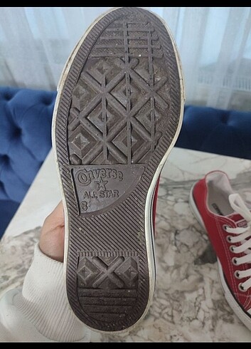 38 Beden kırmızı Renk Kırmızı Renk Converse 