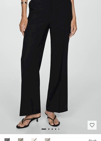 Mango kumaş pantolon - Görsel 3