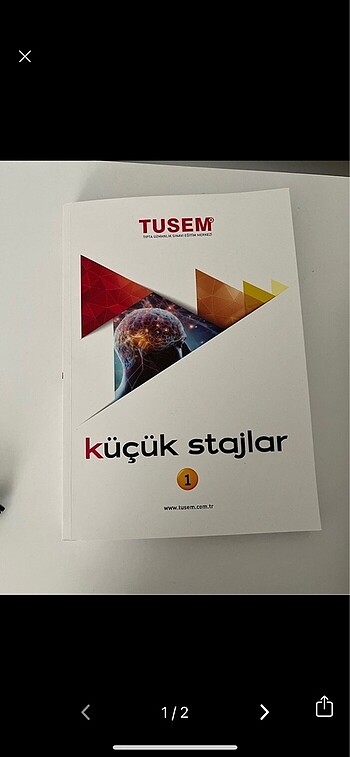 Tusem küçük stajlar konu kitabı