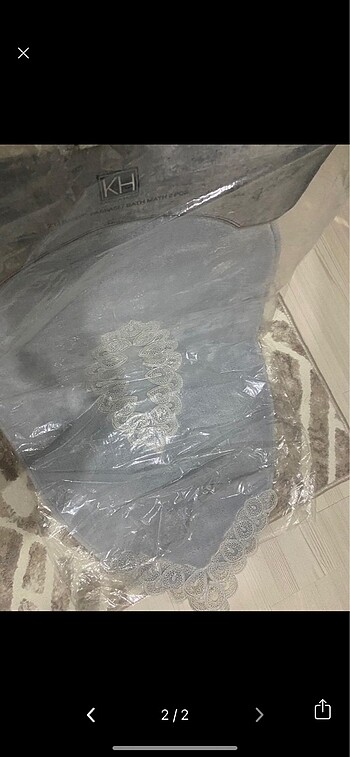 Karaca Home Banyo paspas takımı