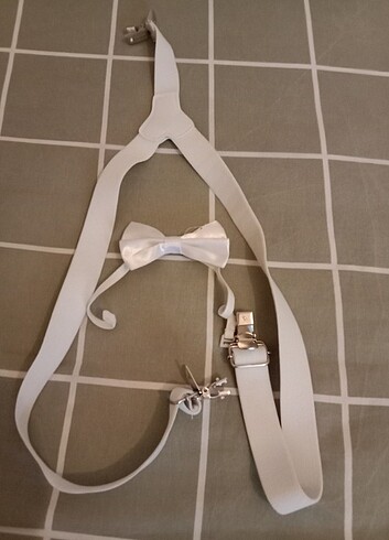 Beyaz Papyon ve askılık  - Görsel 2