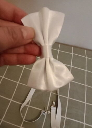 Beyaz Papyon ve askılık  - Görsel 6