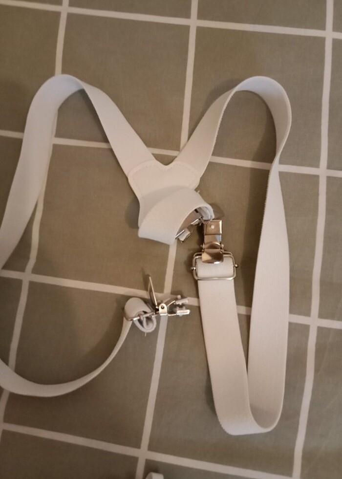 Beyaz Papyon ve askılık  - Görsel 3