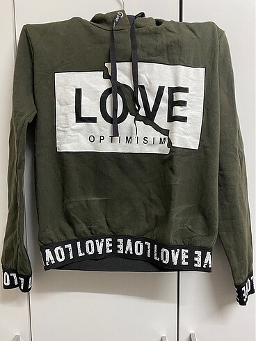 Haki ?love? sweatshirt