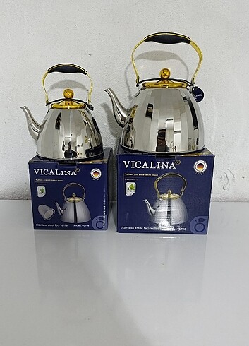 Çaydanlık büyük 3 lt Küçük 1.5 lt 