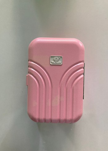 YADLAN Valiz Tasarımlı Pembe Kumbara - Görsel 10